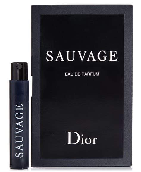 dior sauvage cologne sample